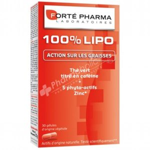 Forté Pharma 100% LIPO -30 Capsules-