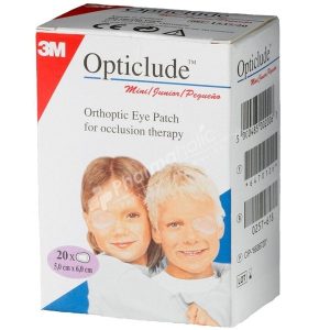 3M Opticlude Orthoptic Eye Patch, Junior -20 patches-
