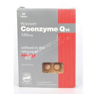 Wassen Coenzyme Q10 120mg 30 tablets