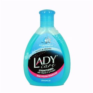 Lady Care Nail Polish Remover -Aqua Vanilla- -120ml-