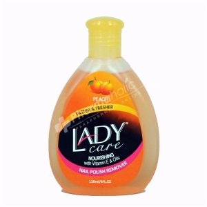 Lady Care Nail Polish Remover -Peach- -120ml-