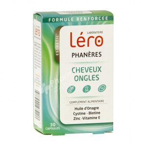 Léro Phanères for Nails & Hair 30 capsules EXPIRY DATE 2/2021