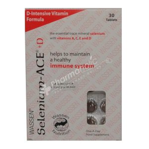 Wassen Selenium-ACE+D for Immune System 30 tablets