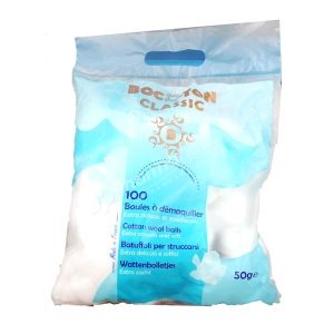Bocoton Classic Cotton Wool Balls -100 balls-