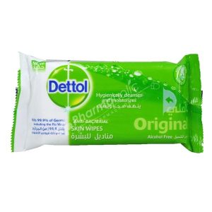 Dettol Original Anti-Bacterial Skin Wipes -10 wipes-