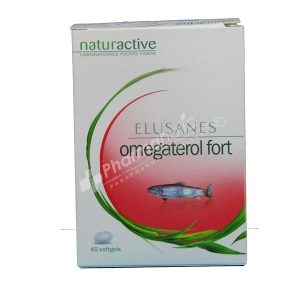 Naturactive Elusanes Omegaterol Fort -45 Softgels-