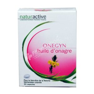 Naturactive Onegyn Huile D'onagre 30 Capsules