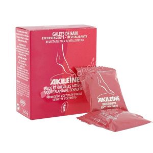Akileïne Revitalizing Foot Bath Tablets -6 x 20g-