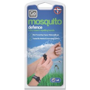 Go Travel Mosquito Defence 4 dry Insect Repelling Bands