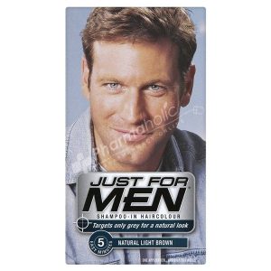 Just For Men Shampoo-In Haircolour Natural Light Brown