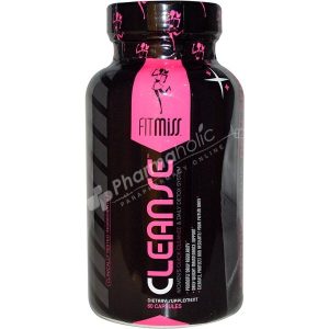 MusclePharm FitMiss Cleanse Women's Quick Cleanse & Daily Detox System -60 Capsules-