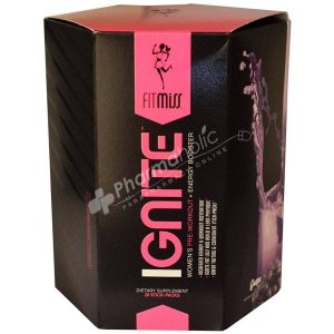 MusclePharm FitMiss Ignite Energy Booster for Women -28 Stick Packs-