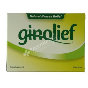 Ginolief Natural Nausea Relief -30 Capsules-