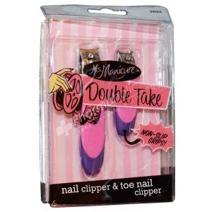 Ms. Manicure Double Take Nail Clipper & Toe Nail Clipper