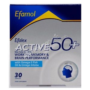 Efamol Efalex Active 50+ 30 Capsules