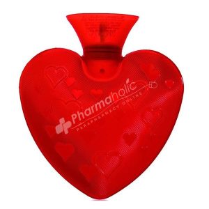 Fashy Heart Shaped Hot Water Bottle 0.7 L