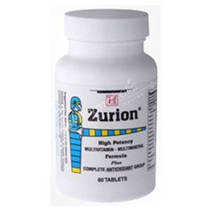 Zurion High Potency Multivitamin-Multimineral 60 Tablets