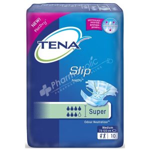 Tena Slip Super (Medium 73-122cm) -10 Slips-