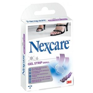 Nexcare Gel Strips Lavender Small -6 Pcs-