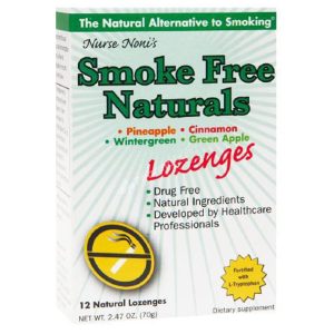 Three Lollies Smoke Free Natural Lozenges -12 Pcs-