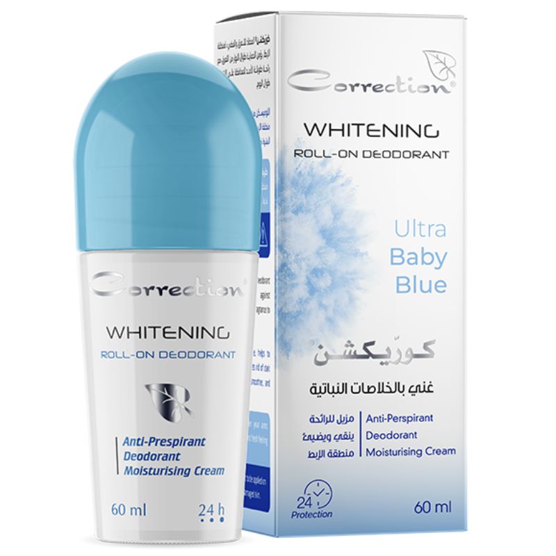 Correction Herbal Actives Whitening Roll-On Deodorant Ultra Baby Blue 60ml