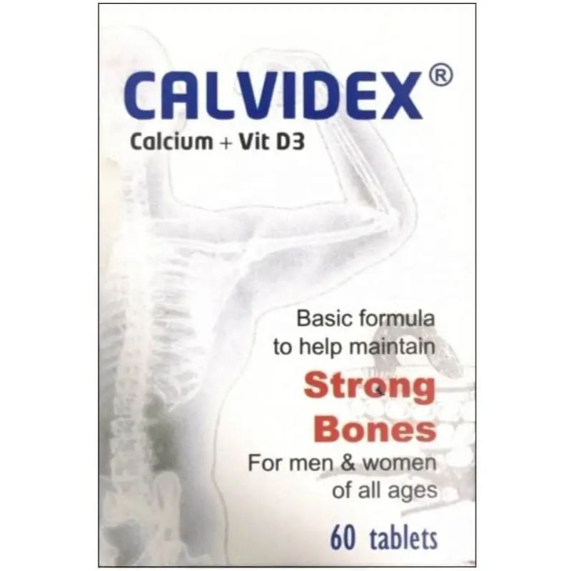 Pharmadex Calvidex Calcium+ Vit D3  60 tabs
