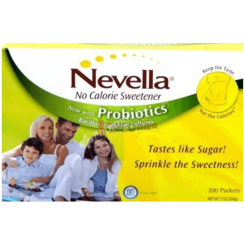 Untitled design - 2020-10-01T100737.724 (1) Nevella No Calorie Sweetener with Probiotics 200 packets