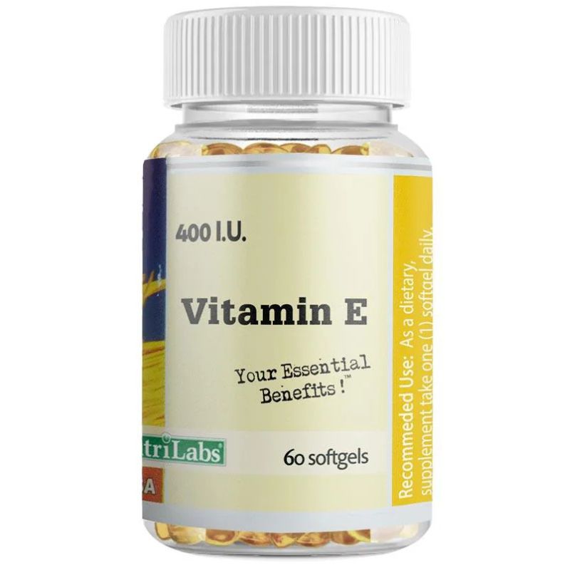 NutriLabs Vitamin E 400 I.U. 60 softgels