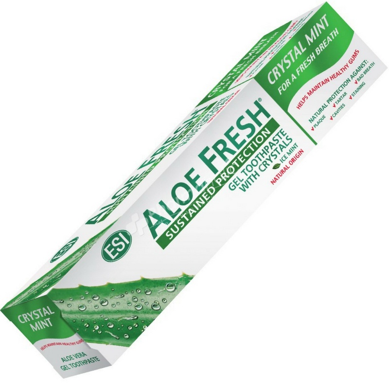 ESI Aloe Fresh Gel Toothpaste Crystal Mint ESI Aloe Fresh Gel Toothpaste Crystal Mint