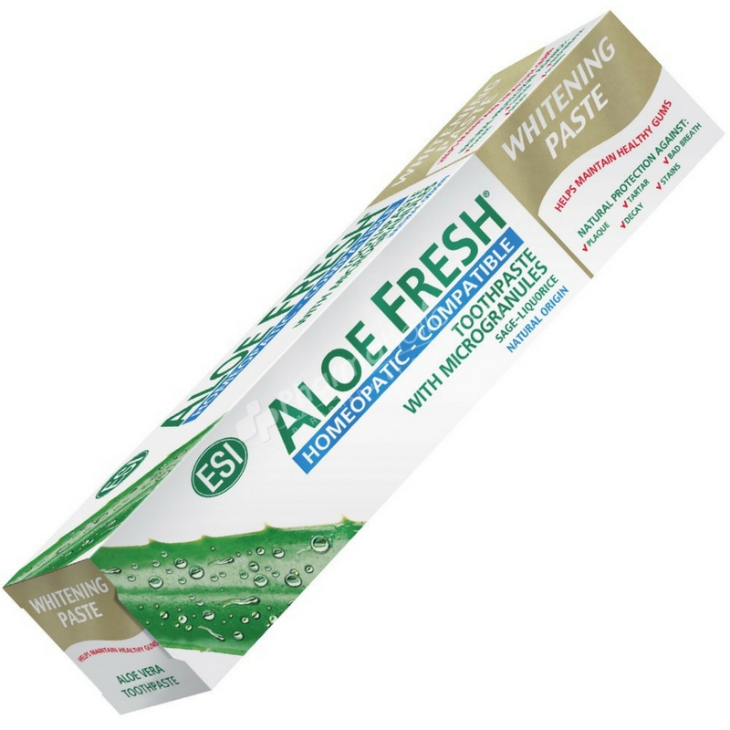 ESI Aloe Fresh Gel Toothpaste Whitening Paste ESI Aloe Fresh Gel Toothpaste Whitening Paste