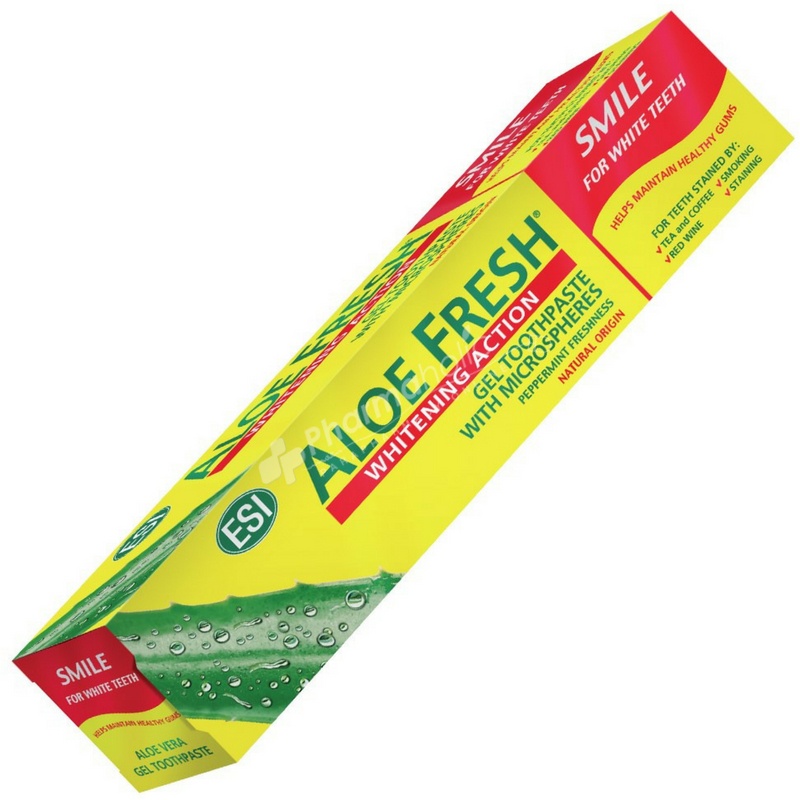 ESI Aloe Fresh Gel Toothpaste Smile ESI Aloe Fresh Gel Toothpaste Smile