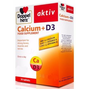 Doppel Herz Calcium + D3 
