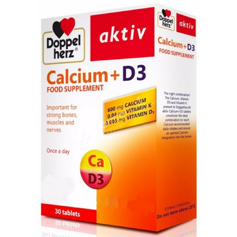 Doppel Herz Calcium + D3 Doppel Herz Calcium + D3