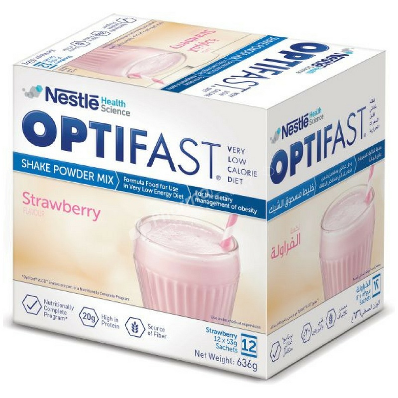 Optifast Shake Powder Mix Strawberry Optifast Shake Powder Mix Strawberry