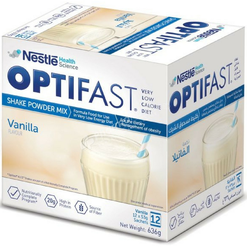 Optifast Shake Powder Mix Vanilla Optifast Shake Powder Mix Vanilla