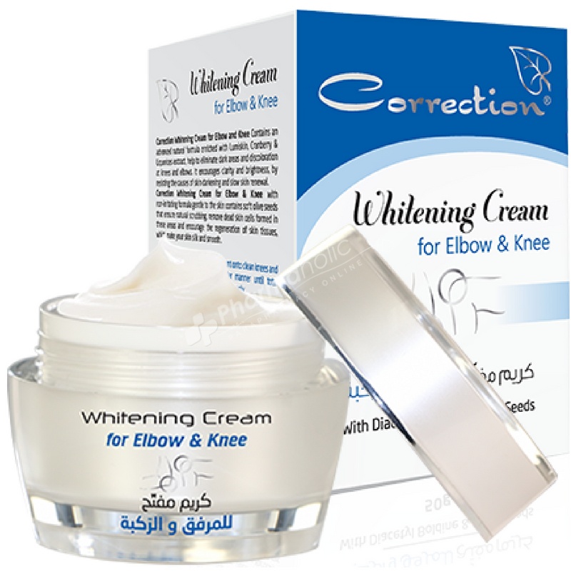 Correction Herbal Actives Whitening Cream for Elbow & Knee Correction Herbal Actives Whitening Cream for Elbow & Knee