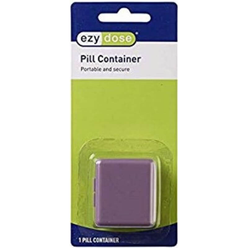 PORTABLE-PILL-CONTAINER Portable Secure Pill Container