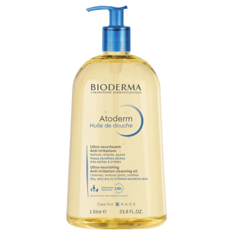Bioderma Atoderm Ultra-Nourishing Anti-Irritation Shower Oil 1L