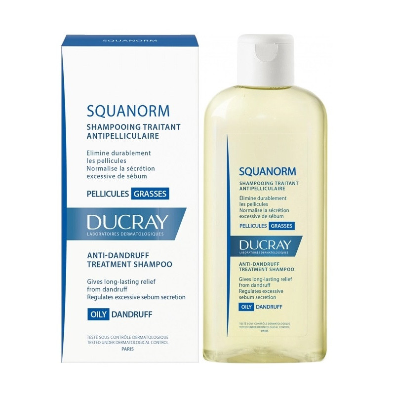 oily Ducray Squanorm Anti-Dandruff Shampoo Oily