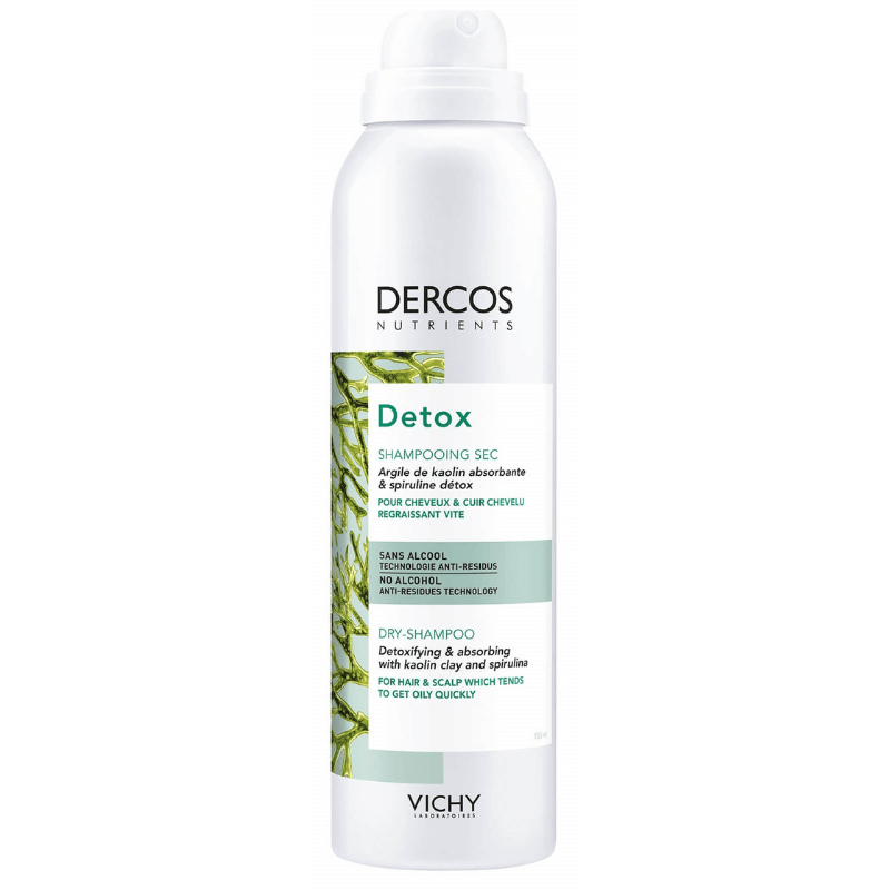 Vichy Dercos Nutrients Dry Shampoo 150ml Detox Dry Shampoo