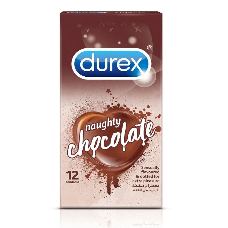 Untitled design (20) (1) Durex Naughty Chocolate 12 Condoms