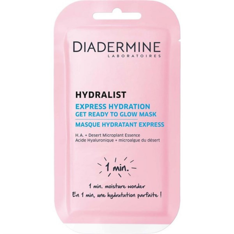 Untitled design (22) Diadermine Hydralist Express Hydration Get Ready To Glow Mask