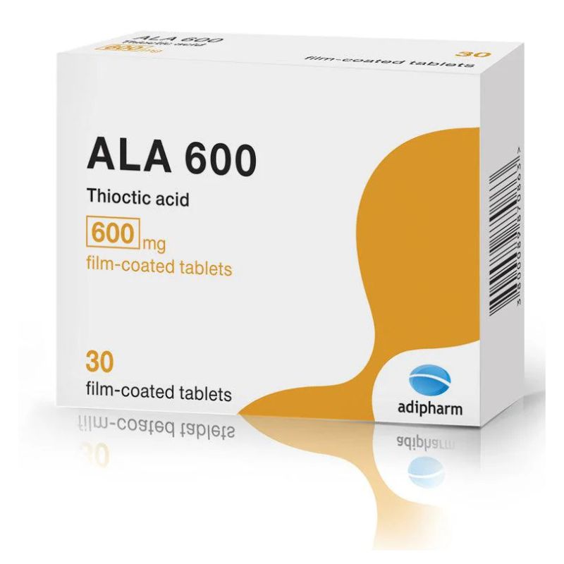 Adipharm ALA Thioctic Acid 600mg