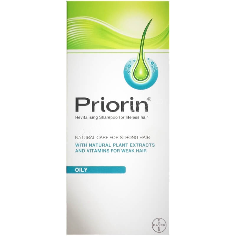 priorin-oily Bayer Priorin Revitalizing Shampoo Oily Hair 200ml