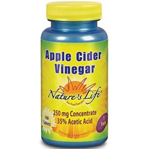 Nature's Life Apple Cider Vinegar 250mg 100 tablets