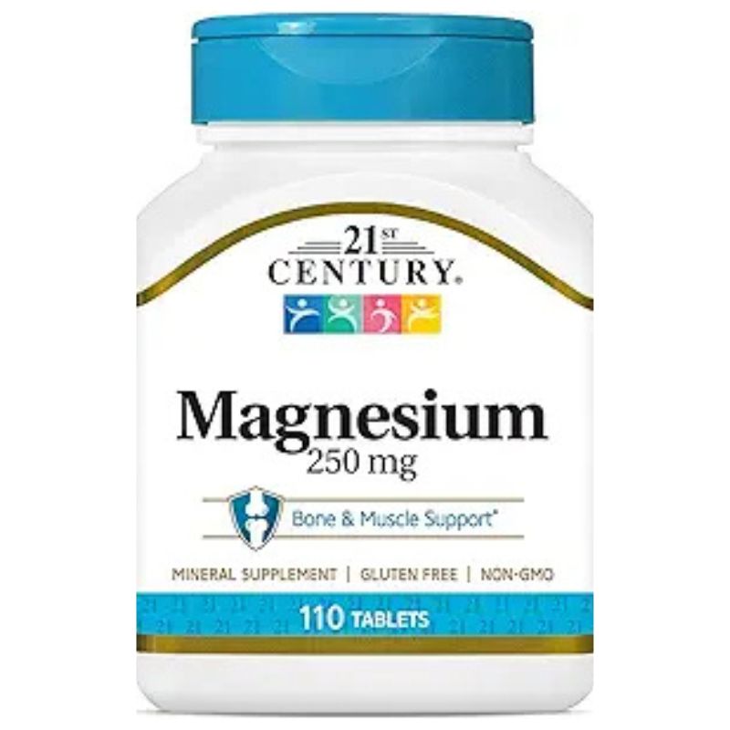 21st Century Magnesium 250mg 100 tablets