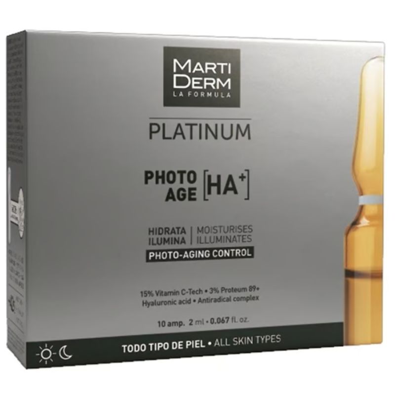 MartiDerm Platinum Photo Age HA+ 10 ampoules x 2ml