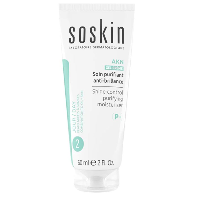 Soskin AKN Shine Control Purifying Moisturizer 60ml